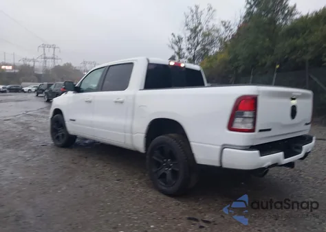 2022 Ram 1500 Big Horn 4X4 5'7 Box из США, поврежденный, VIN 1C6SRFFM1NN314155